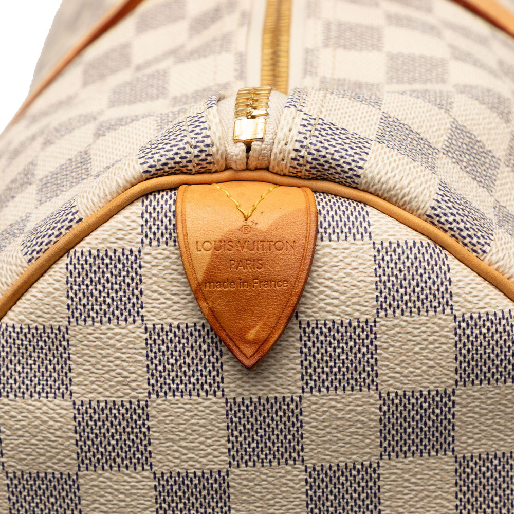 Pre-Loved Louis Vuitton Damier Azur Keepall 50 - Picture 5 of 9